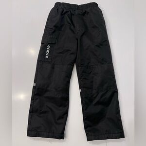 George Kids Black Snow Pants size 6